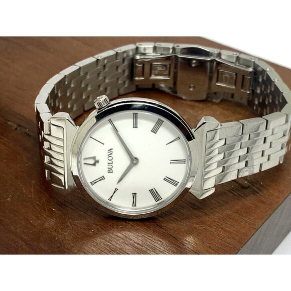Bulova Women\'s Watch 96L275 Quartz White Dial Roman Numeral Stainless Steel main image 5